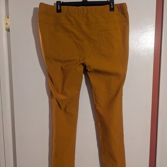 3X Straight Leg Drawstring Casual Pants - Picture 3 of 5